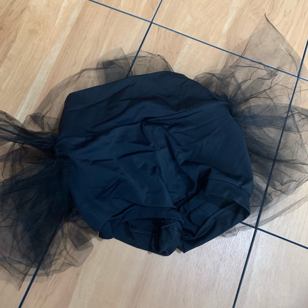 balera black behind skirt bottoms